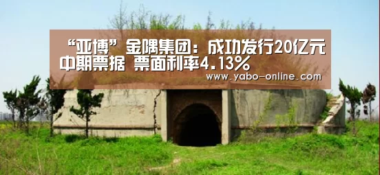 “亚博”金隅集团:成功发行20亿元中期票据 票面利率4.13%(图2) 亚博网站